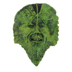 Jef Raasch Jar Works Toothy Grin Green Men Wall Spot 2016 Handmade Clay Pottery